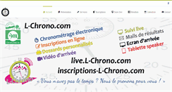 Desktop Screenshot of l-chrono.com